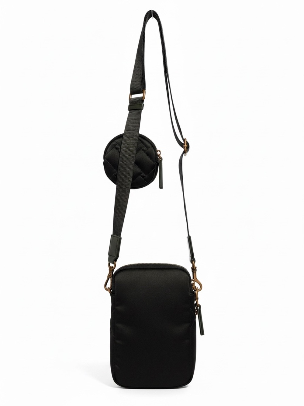 Kurt Geiger Dark Forrest Green Crossbody Bag with Coin Pouch - Picture 6 of 6